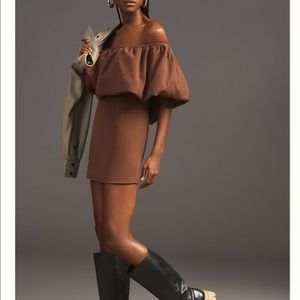 ANTHROPOLOGIE Nikita Mhaisalkar Off Shoulder Dress